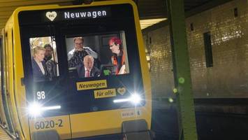 bvg lässt seit montag neue züge im regulären betrieb fahren