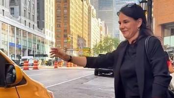 New York als Bühne: So nutzt Baerbock Instagram für sich