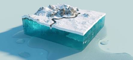 Geoengineering: Unterwasser-Barrieren und Partikel könnten Polareis nicht retten