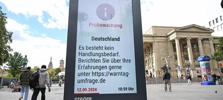 Was, wenn am Warntag wirklich etwas passiert?