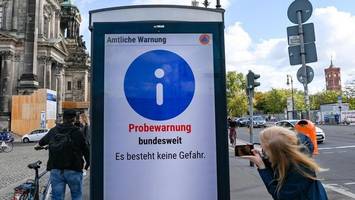 Keine Panik! Deswegen schrillen heute um 11 Uhr die Sirenen