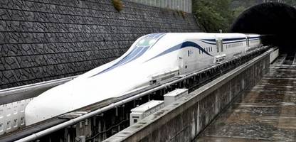 Japan: Magnetschwebebahn Linear (SC Maglev) - Bei Tempo 150 hebt dieser Zug ab