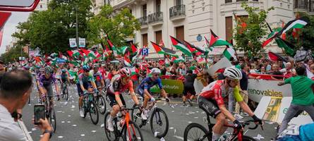Palästina-Proteste überlagern die Vuelta