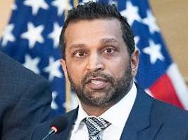 Wir sehen uns in Walhalla: FBI-Chef Patel sorgt mit Abschied an Charlie Kirk für Irritation