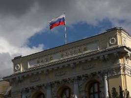 Konjunktur kühlt sich ab: Russland senkt Leitzins weniger als erwartet