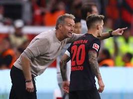 traumdebüt? von wegen!: so hatte sich das bayer leverkusens trainer nicht vorgestellt