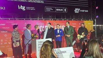 Robert Grunenberg mit Berliner Galerien-Preis ausgezeichnet