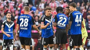 Fast alle HSV-Profis zahlen Lehrgeld, einer war Gelb-Rot-gefährdet