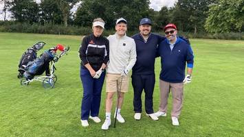 Bei diesem Turnier ist das Golfspiel fast schon Nebensache