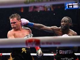 Megafight in Las Vegas: Crawford schlägt Superstar Canelo und schreibt Box-Geschichte