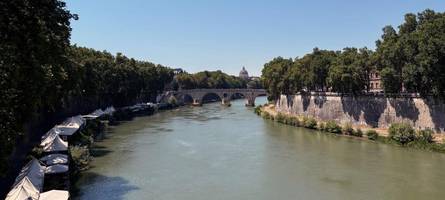 Der Tiber soll wieder badetauglich gemacht werden