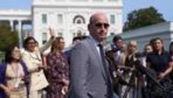 Charlie Kirk: Trump-Berater Stephen Miller droht Kritikern von Charlie Kirk