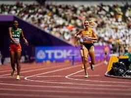 Wollte erst gar nicht kommen: Lea Meyer kämpft nach WM-Vorlauf mit den Tränen