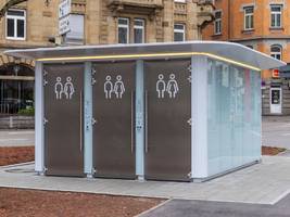 Öffentliches WC in Stuttgart: Das Klo, das sich selbst putzt