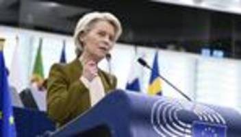 nach trump-gespräch: von der leyen fordert schnelleren stopp russischer Öl- und gasimporte