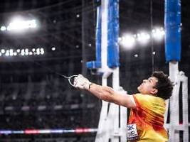 Nächste WM-Medaille für den DLV: Merlin Hummel hämmert Hammer auf Silber und kann es nicht fassen