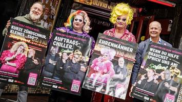 olivia jones startet kiez-aktion: „kurze zündschnur, kleiner p**mel“