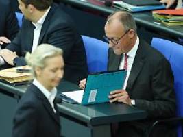 weidel mit rundumschlag: merz spricht von tiefgreifenden veränderungen in deutschland