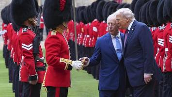 trump zu gast in windsor: präsident wird hermetisch abgeschirmt
