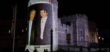 Donald Trump auf Staatsbesuch in London: Aktivisten projizieren Epstein-Bilder auf Schloss Windsor