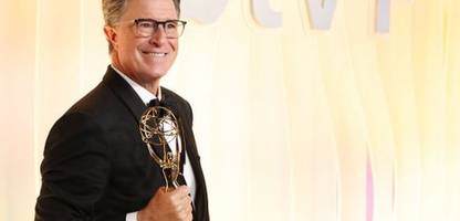 Stephen Colbert: Talkmaster der »Late Show« stichelt nach Emmy-Gewinn gegen Donald Trump