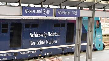 Weichenstörung auf Hamburg-Sylt-Strecke: Ersatzverkehr eingerichtet