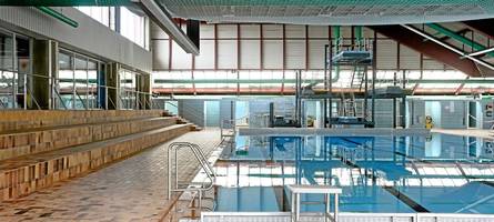 Der Sprungturm im Hallenbad Haunstetten ist nicht mehr zu retten