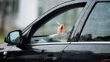 Gesundheitsrisiko Rauchen: Bundesländer starten neuen Anlauf für Rauchverbot im Auto