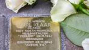 opfer des nationalsozialismus: beschädigte stolpersteine: erinnerungskultur unter druck