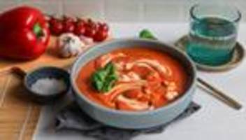 Vegane Paprikasuppe: Paprika pur