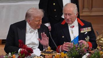 trumps bankett mit könig charles wird plötzlich hochpolitisch