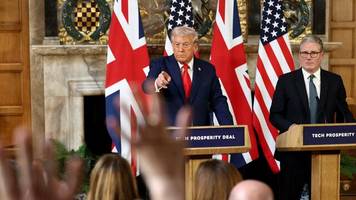 Trump in Großbritannien: Was von Trumps Staatsbesuch in Großbritannien zurückbleibt