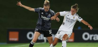Champions League der Frauen: Eintracht Frankfurt unterliegt Real Madrid und ist raus