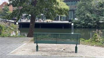 müll, taubendreck, ratten: sitzbänke laden kaum zum sitzen ein