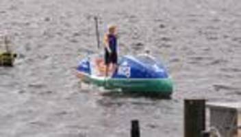 extremsport: auf dem sup über den atlantik: deutscher startet solo-tour