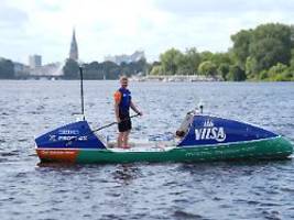 Für Meeres- und Klimaschutz: Umweltaktivist will mit Stand-up-Paddleboard Atlantik überqueren