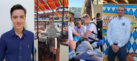 „Ein Patient hatte 16 Maß Bier“: Warum diese Augsburger beim Münchner Oktoberfest arbeiten