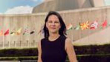 Annalena Baerbock: Ein bisschen befreit in New York