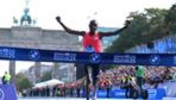 Marathon: Sabastian Sawe gewinnt Berlin-Marathon