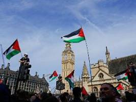 Als erster G7-Staat: London will Palästina offiziell anerkennen