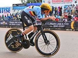 Im Zeitfahren unschlagbar: Evenepoel fährt Topstar Pogacar bei WM in Grund und Boden