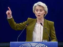 Nach Verletzungen des Luftraums: Von der Leyen will Verteidigungsfähigkeit der EU ausbauen
