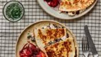 Quesadillas mit Huhn: Bagadilla? Quesadagel!