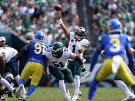 eagles bleiben doch ungeschlagen: last-minute-wahnsinn führt super-bowl-champion zum sieg