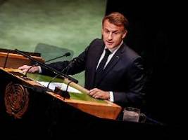 Wir können nicht länger warten: Macron verkündet Anerkennung eines Palästinenserstaates