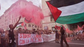 Wegen Situation in Gaza: Proteste und heftige Krawalle in Italien
