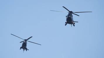 Bundespolizei verblüfft mit Hubschrauber-Manöver über Deutschland