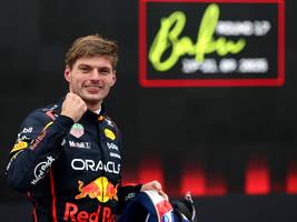 Formel 1 in Aserbaidschan: Max Verstappen hat die Gegner genau da, wo er sie haben will
