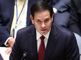 Geduld ist nicht unendlich: Rubio erklärt Trumps Kehrtwende gegenüber Moskau
