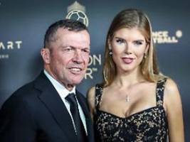 Keine Unbekannte an seiner Seite: Lothar Matthäus ist nicht allein in der Stadt der Liebe